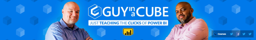 The Guy in a Cube YouTube channel banner.